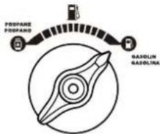 Cummins Onan P4500iDF - SELECTION DE CARBURANT - 1