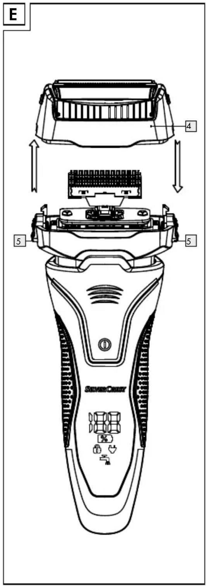 SILVERCREST SFR 3.7 A1 - ELECTRIC SHAVER - 5
