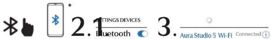HARMAN KARDON Aura Studio 5 - BLUETOOTH PAIRING - 1