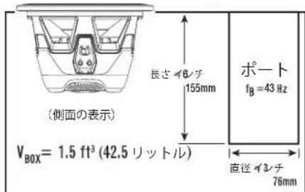 JBL Stadium 122SSI - 仕様 - 2