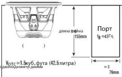 JBL Stadium 122SSI - ПАРАМЕТРЫ ТИЛЯ-СМОЛЛА 20 40 - 2