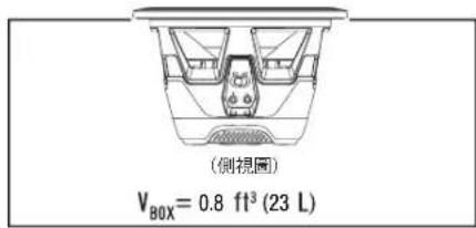 JBL Stadium 122SSI - 設定阻抗 - 4