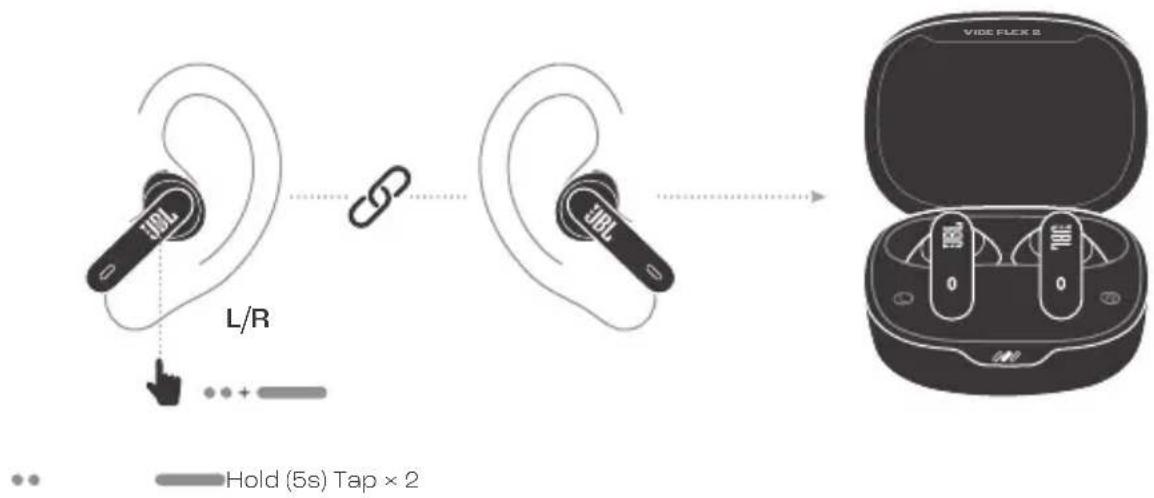 JBL Vibe Flex 2 - FACTORY RESET - 2
