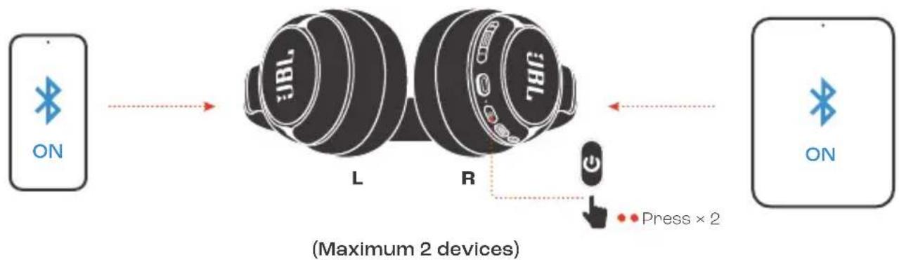 JBL Tune 780NC - MULTI-POINT CONNECTION - 2