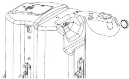 JBL Control 414C/T Micro - OPTIONNEL : INSTRUCTIONS POUR PLACER LA DÉCHARGE DE TRACTION AU SOMMET DE LA COQUE - 3