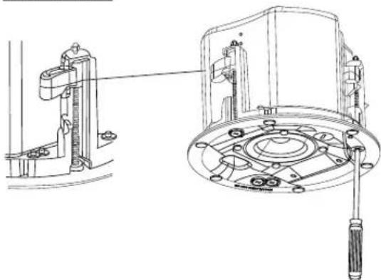 JBL Control 414C/T Micro - Step 8 – Insert the Speaker into the Ceiling and Tighten. - 2