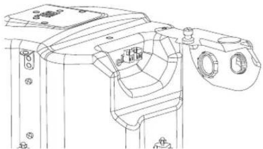 JBL Control 414C/T Micro - OPTIONNEL : INSTRUCTIONS POUR PLACER LA DÉCHARGE DE TRACTION AU SOMMET DE LA COQUE - 2