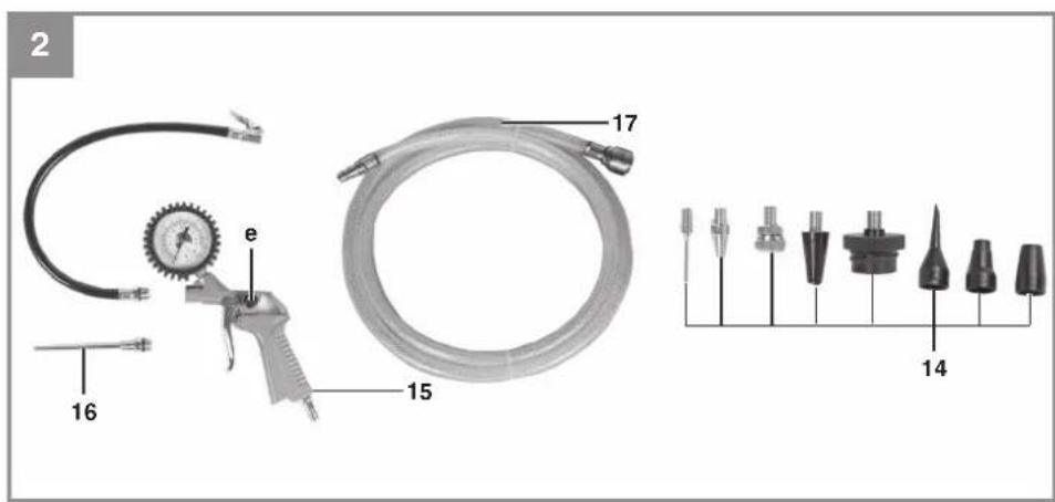 EINHELL TE-AC 36/6/8 Li OF Set-Solo - 3