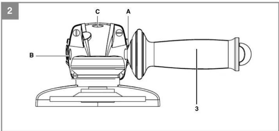 EINHELL TE-AG 125/750 Kit - 2