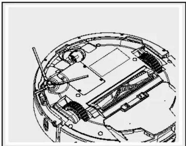 SILVERCREST SSR AA1 - Czyszczenie szczotki bocznej - 1