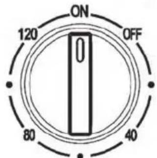 SILVERCREST STV 50 I1 - Zapínání a vypínání ventilátoru - 1