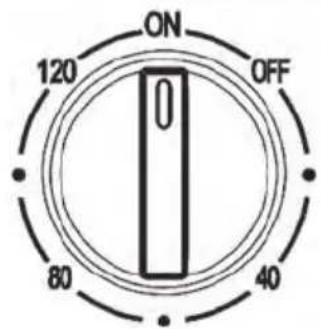 SILVERCREST STV 50 I1 - Encendido y apagado del ventilador - 1