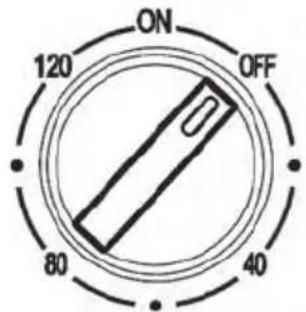 SILVERCREST STV 50 I1 - Switching the fan on and off - 2