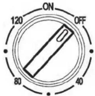 SILVERCREST STV 50 I1 - Mise en marche et arrêt du ventilateur - 2