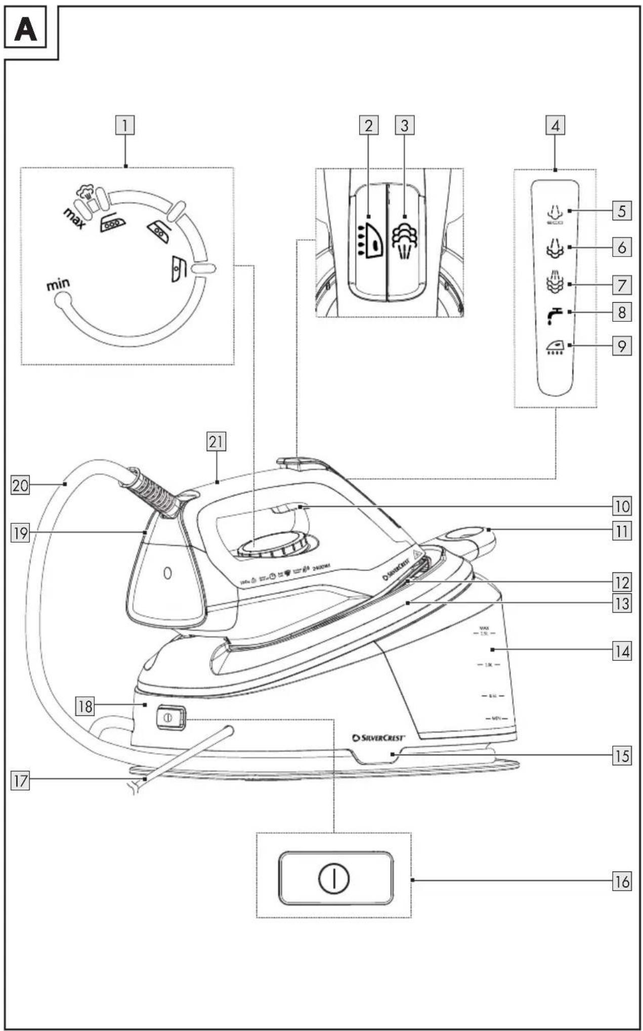 SILVERCREST SDSB 2400 A1 - 1