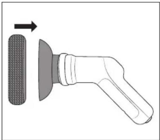 SILVERCREST SRAT 4 A1 - Fitting/removing the cleaning pad - 1
