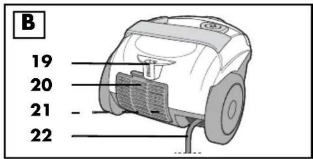 SILVERCREST SBBK 700 A2 - BODENSTAUBSAUGER SBBK 700 A2 VACUUM CLEANER SBBK 700 A2 ASPIRATEUR SBBK 700 A2 - 2