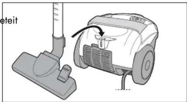 SILVERCREST SBBK 700 A2 - Porszívó elrakása - 1
