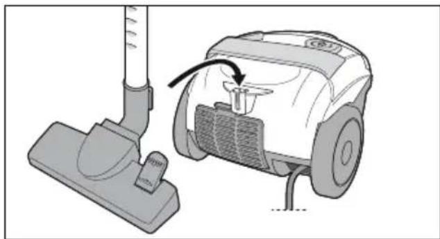 SILVERCREST SBBK 700 A2 - Staubsauger abstellen - 1