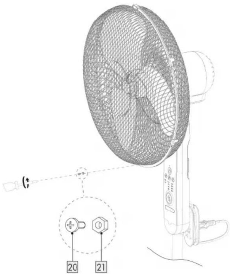 SILVERCREST SSVF 45 D2 - VENTILADOR DE PIE - 1