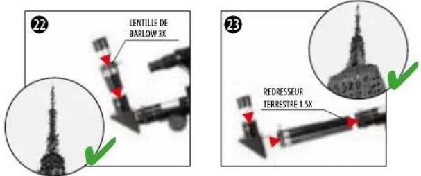 BRESSER Skylux 60/700 AZ - LENTILLE DE BARLOW ET/OU LENTILLE D'ÉRECTION - 1