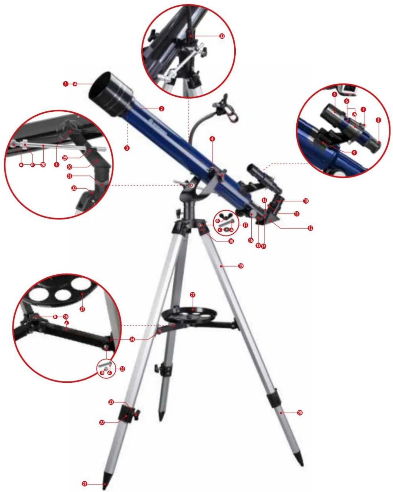 BRESSER Skylux 60/700 AZ - CONSTELLATION VIXEN / M27 - 8