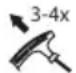 PARKSIDE PBRM 51 B2 - Symbol on the hangtag - 3
