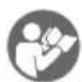 PARKSIDE PDB 100 B1 - Pictogrammen op het apparaat: - 2
