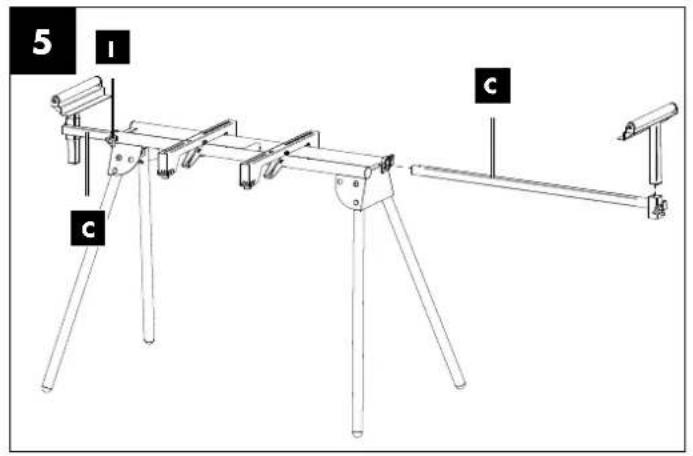 PARKSIDE PUG 1550 A1 - SUPPORT DE MACHINE UNIVERSEL - 3
