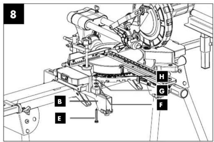 PARKSIDE PUG 1550 A1 - SUPPORT DE MACHINE UNIVERSEL - 6