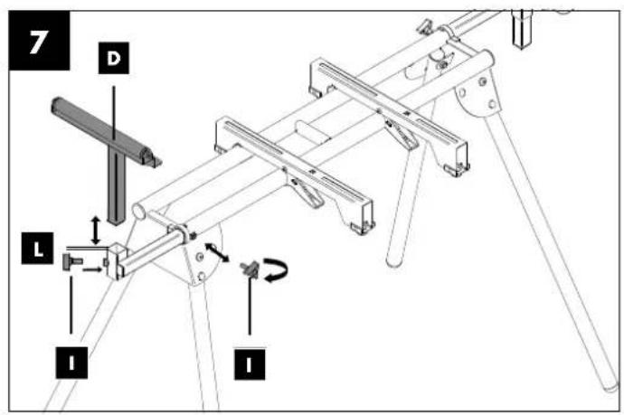 PARKSIDE PUG 1550 A1 - SUPPORT DE MACHINE UNIVERSEL - 5