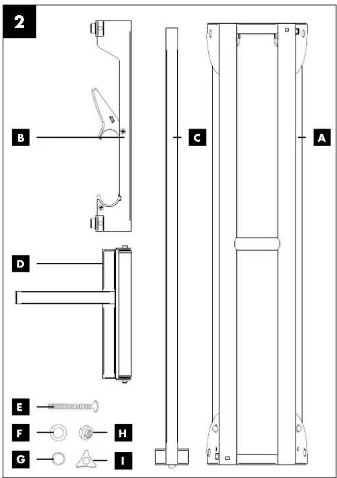 PARKSIDE PUG 1550 A1 - SUPPORT DE MACHINE UNIVERSEL - 1