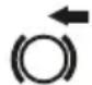 PARKSIDE PPKSA 40-Li B2 - Graphical symbol on chain brake lever - 1
