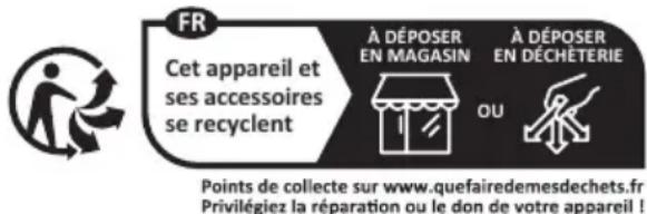 PARKSIDE PEHWW 1300 A1 - Directive 2012/19/UE sur les dé-chets d'équipements électriques et électroniques : - 1