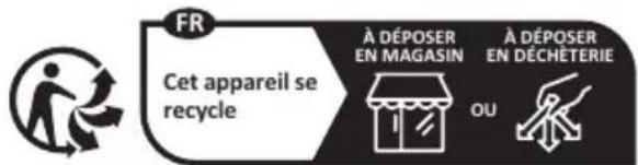 PARKSIDE PPELB 1650 A1 - Directive 2012/19/UE sur les déchets d'équipements électriques et électroniques : - 1