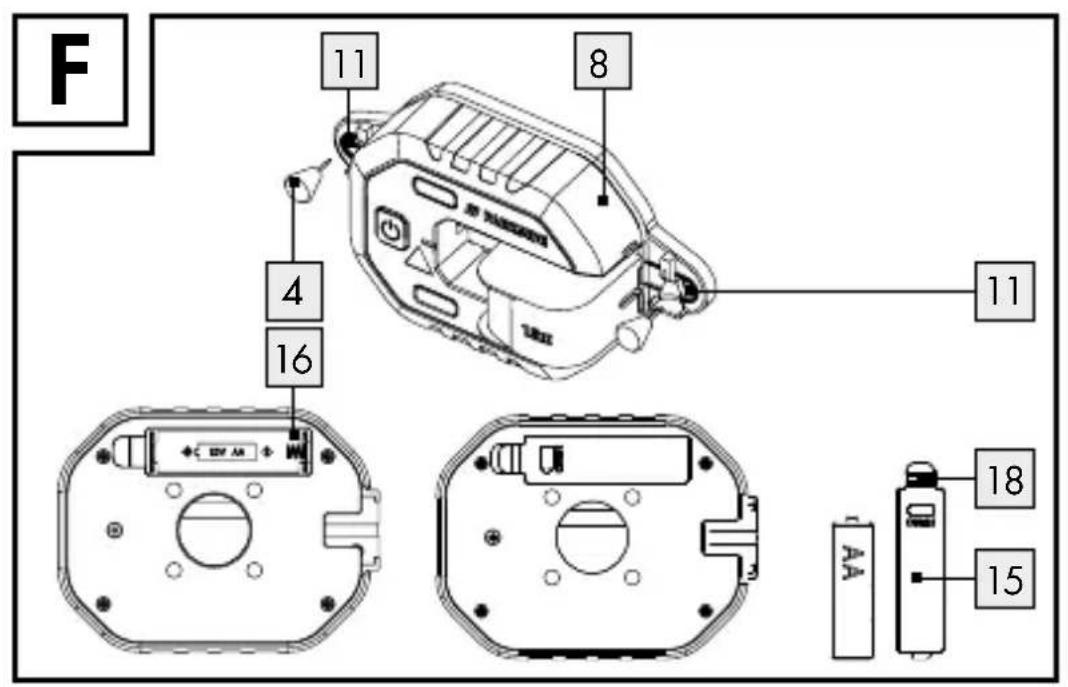 PARKSIDE PLLM 10 A1 - LIVELLA LASER CON METRO DI MISURAZIONE - 6