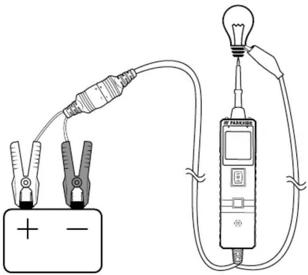 PARKSIDE PSKT 30 A1 - Testing components without circuits - 1