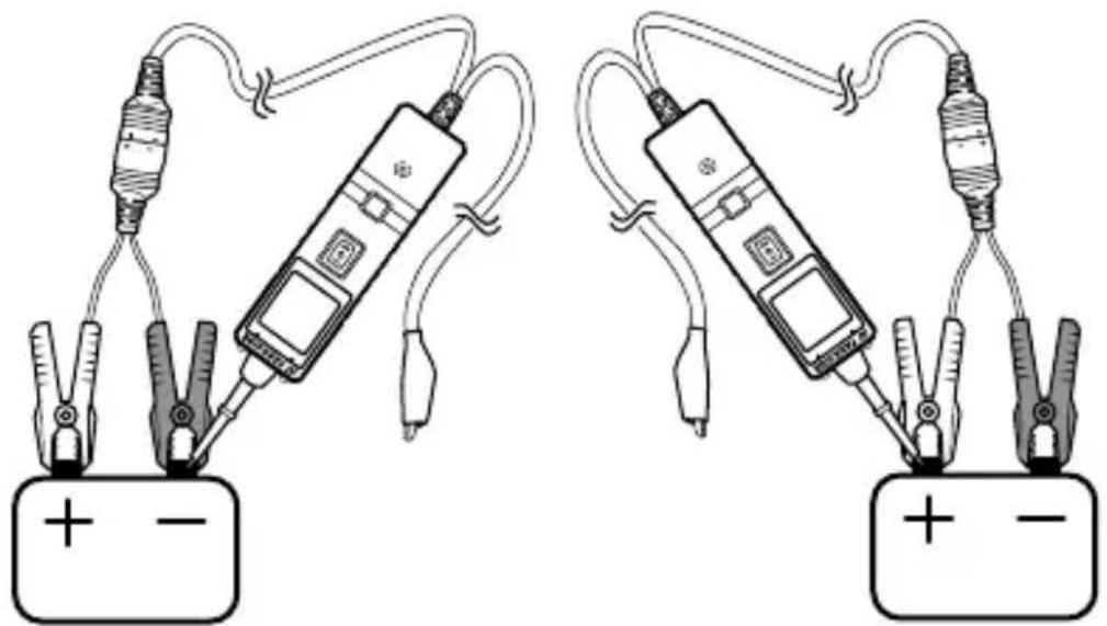 PARKSIDE PSKT 30 A1 - Testing voltage and polarity - 1