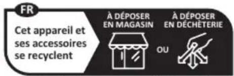 PARKSIDE PELSB 2600 A1 - Directive 2012/19/UE sur les déchets d'équipements électriques et électroniques : - 2