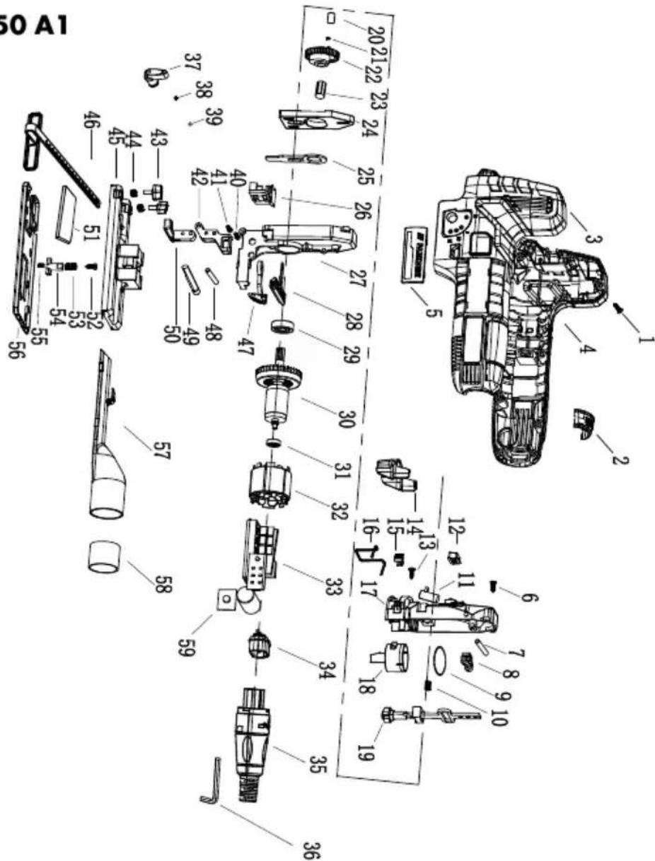PARKSIDE PPSTK 550 A1 - CE - 8