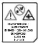 PARKSIDE PKLL 3 A1 - Symbols on the device - 2