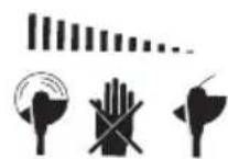 PARKSIDE PRT 300 B2 - Symbols on the trimmer - 4