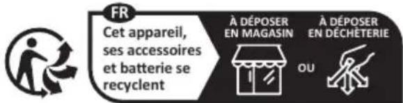 PARKSIDE PWSAP 20-Li F6 - Directive 2012/19/UE sur les dé-chets d'équipements électriques et électroniques : - 1