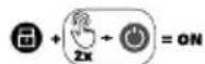 PARKSIDE PWSAP 20-Li F6 - Symbols on the device - 13