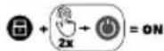 PARKSIDE PWSAP 20-Li F6 - On/Off button (15) - 1