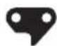PARKSIDE PKS 1600 C2 - Pictogrammen op en onder de kettingwielafdekking: - 5