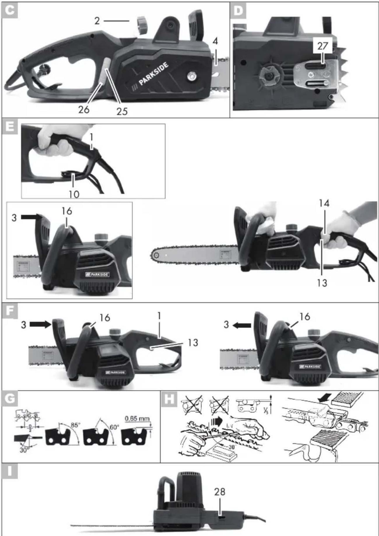 PARKSIDE PKS 1600 C2 - DE - 4