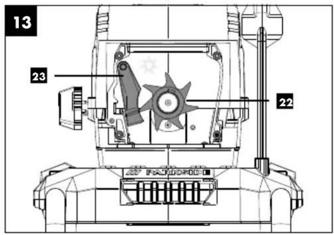PARKSIDE PWH 2800 C3 - BROYEAR DE VÉGÉTAUX À ROTOR - 12