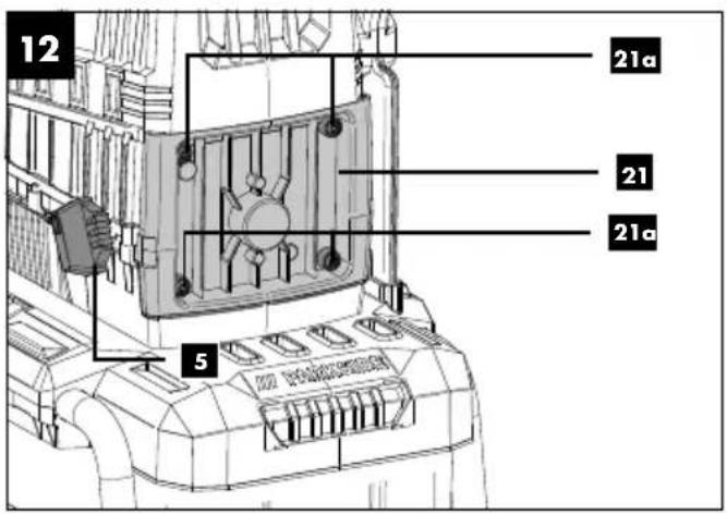 PARKSIDE PWH 2800 C3 - BROYEAR DE VÉGÉTAUX À ROTOR - 11