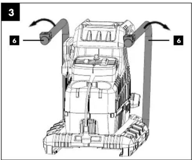 PARKSIDE PWH 2800 C3 - BROYEAR DE VÉGÉTAUX À ROTOR - 2